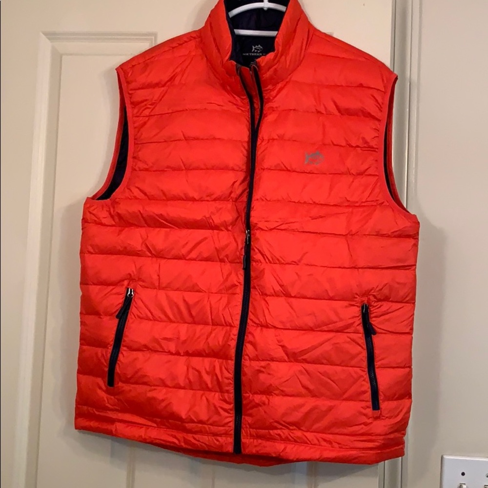 Southern Tide Full Zip Vest Sz XL